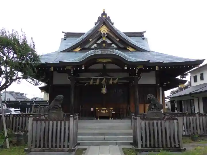 鵜ノ木八幡神社の本殿・本堂