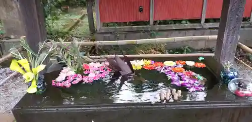 前玉神社の手水