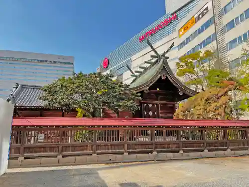 警固神社の本殿