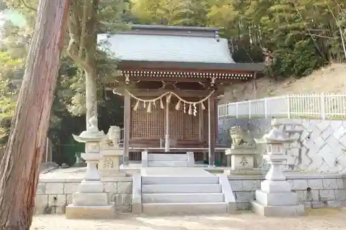 前開上大歳神社の本殿・本堂