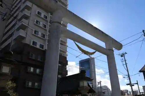 阿邪訶根神社の鳥居