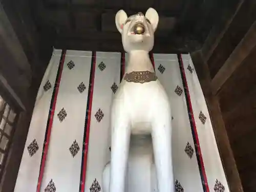 竹駒神社の狛犬