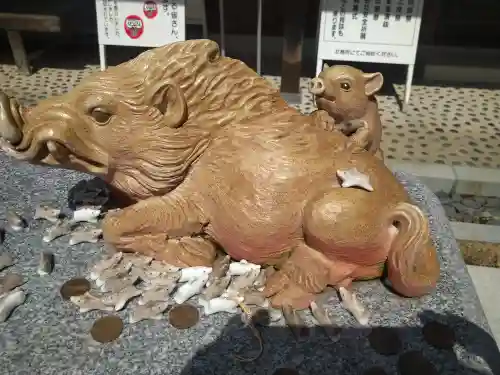 和氣神社（和気神社）の狛犬