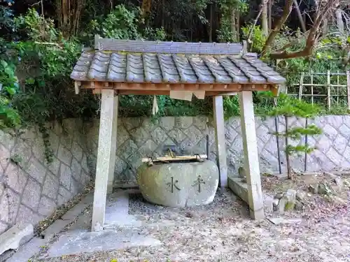 松尾神社（坂井松尾神社）の手水舎