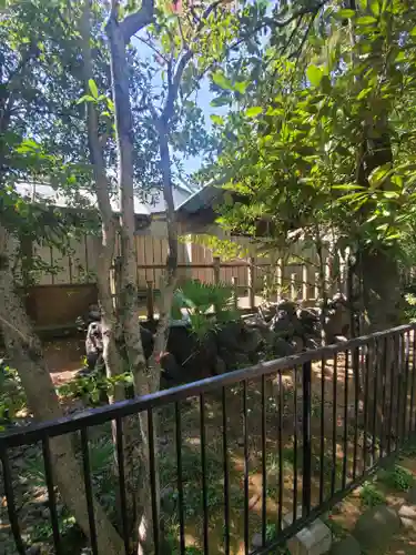 伊勢神社の庭園