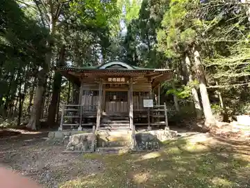 森観音堂の本殿・本堂