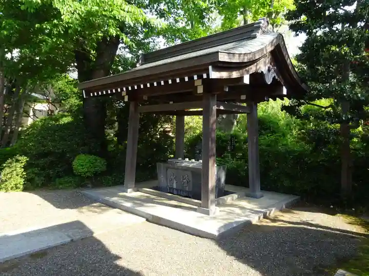 最乗寺の手水舎