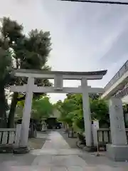 鎧神社の鳥居