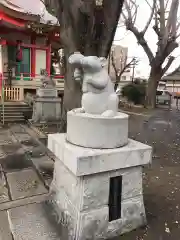 戸部杉山神社の狛犬