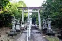 五社大明神社の鳥居