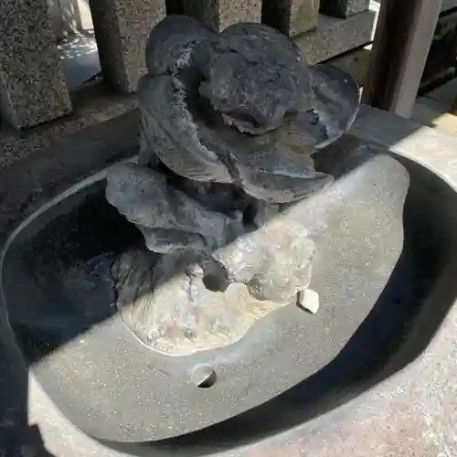 牛天神北野神社の手水舎