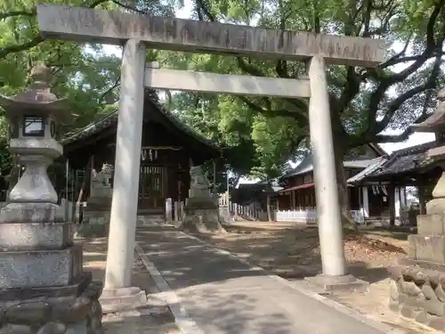 七所神社の鳥居