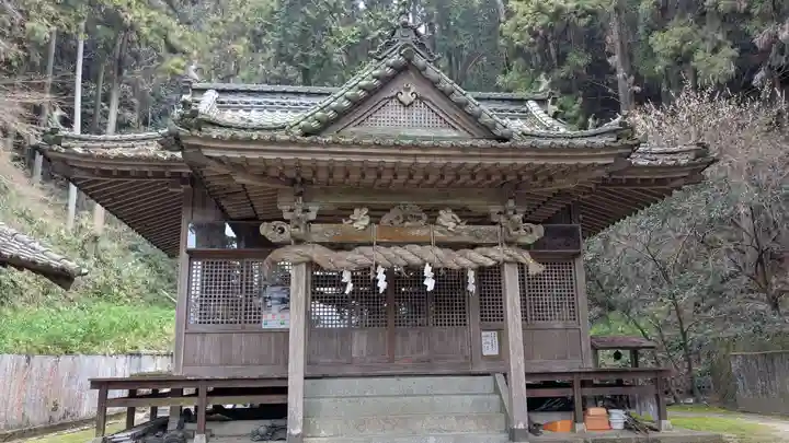 白山神社の本殿・本堂