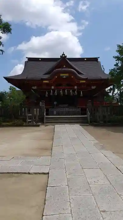 飯香岡八幡宮の本殿・本堂