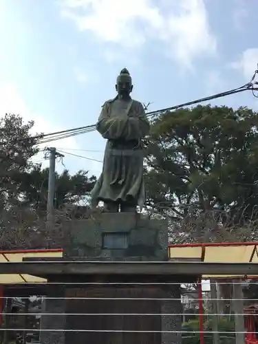 水田天満宮の像