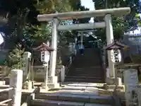 西向天神社の鳥居