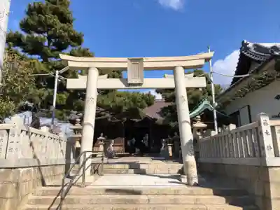 舞子六神社/まいこむの宮の鳥居