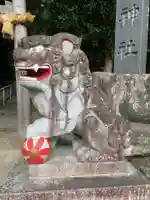 佐那神社の狛犬