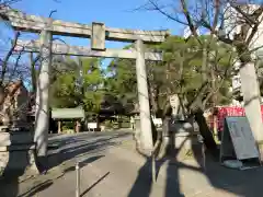 若宮八幡社の鳥居