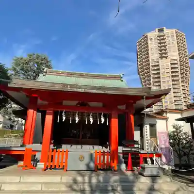麻布氷川神社の本殿・本堂