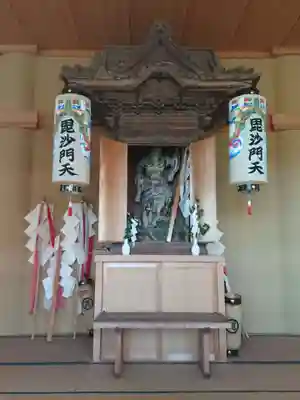 毘沙門天の仏像