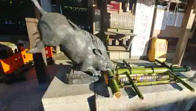 護王神社の手水舎