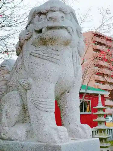 新川皇大神社の狛犬