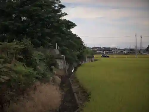 御田神社の周辺