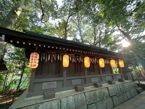 検見川神社の末社