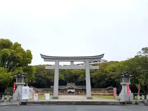 福岡縣護國神社の鳥居