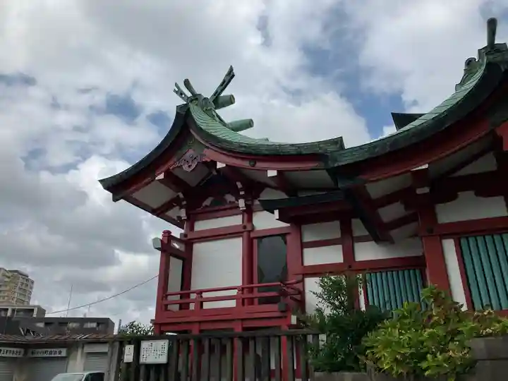 筑土八幡神社の本殿・本堂