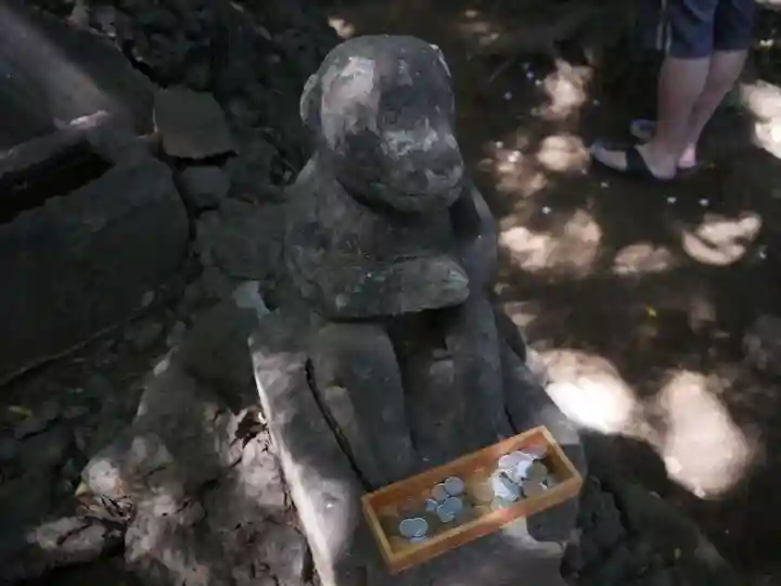 浅間神社の狛犬