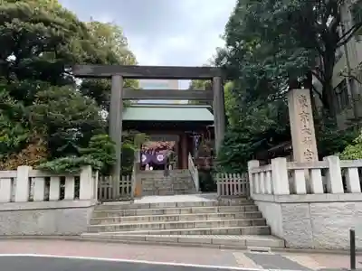 東京大神宮の鳥居