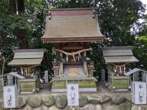 白山神社（二子町）の末社・摂社