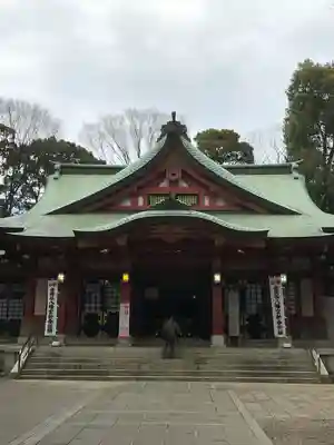 世田谷八幡宮の本殿・本堂