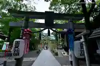 多摩川浅間神社の鳥居