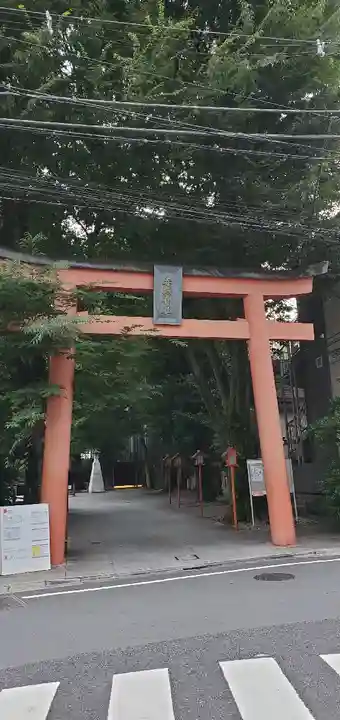 赤城神社の鳥居