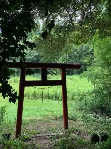 浅間神社の鳥居