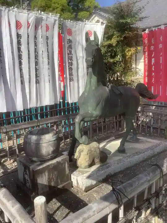 龍泉寺の狛犬