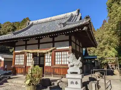 八幡社の本殿・本堂