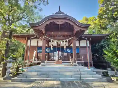 諏訪神社の本殿・本堂