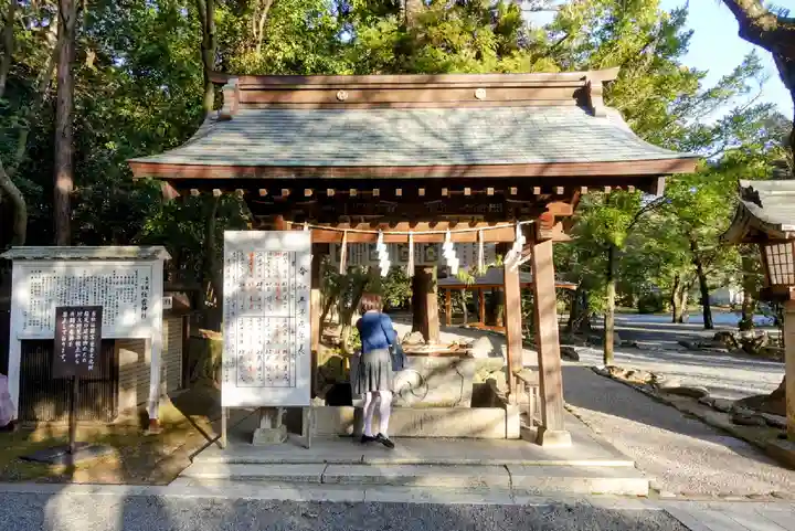 住吉神社の手水舎