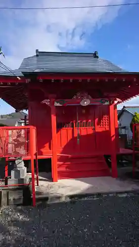 鳥浜神社の本殿