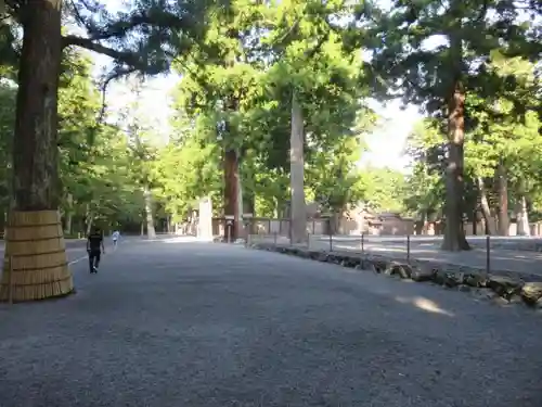 伊勢神宮外宮（豊受大神宮）の自然