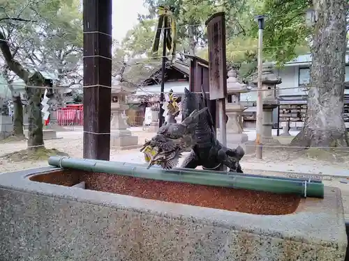 那古野神社の手水舎