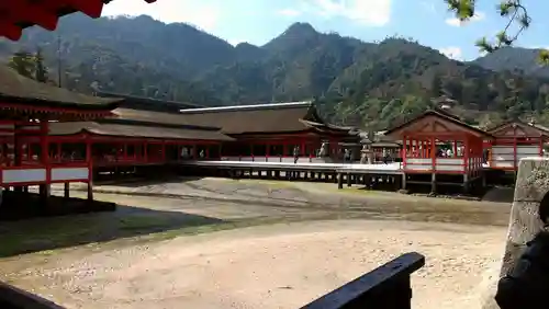 厳島神社の庭園