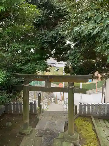 根田神社の鳥居