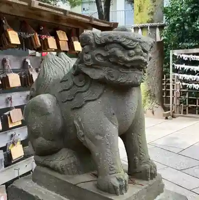 八幡神社の狛犬