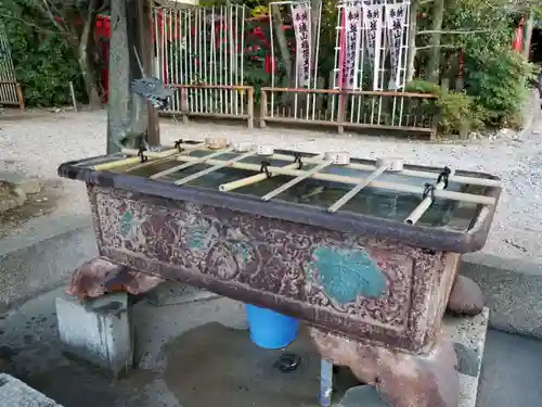高山神社の手水舎