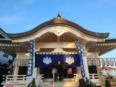 岡山神社の本殿・本堂